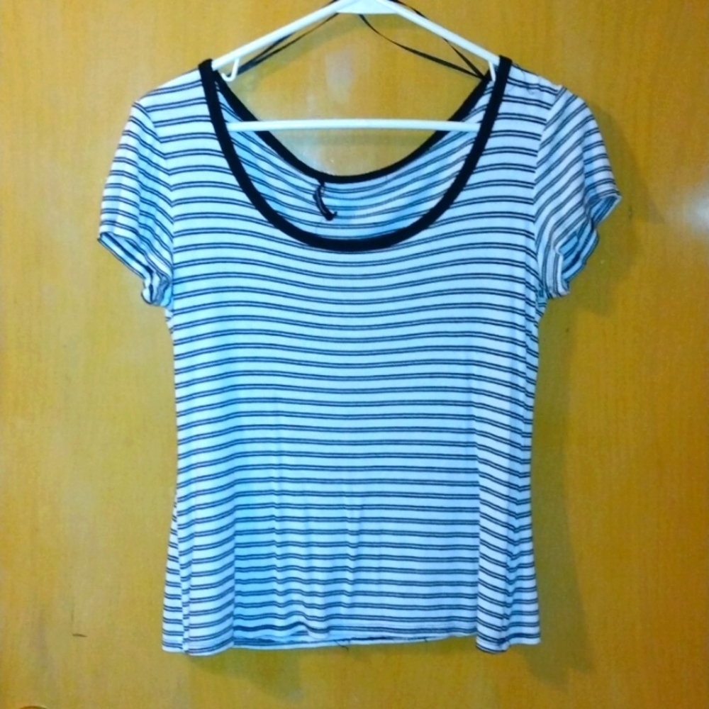 A short sleeve striped shirt!